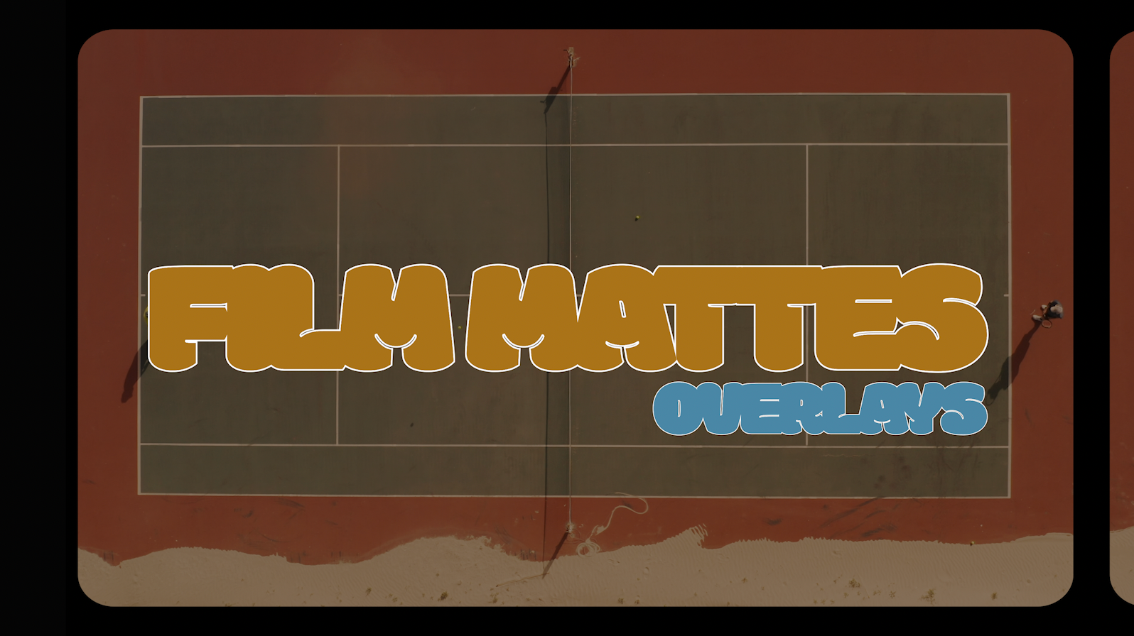 Film Mattes Overlays - 20+